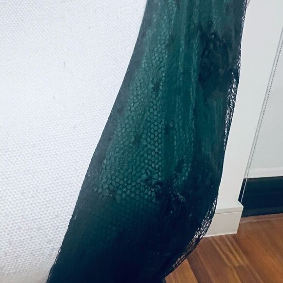 Miguelina silk/lace blouse size large - Picture 5 of 9